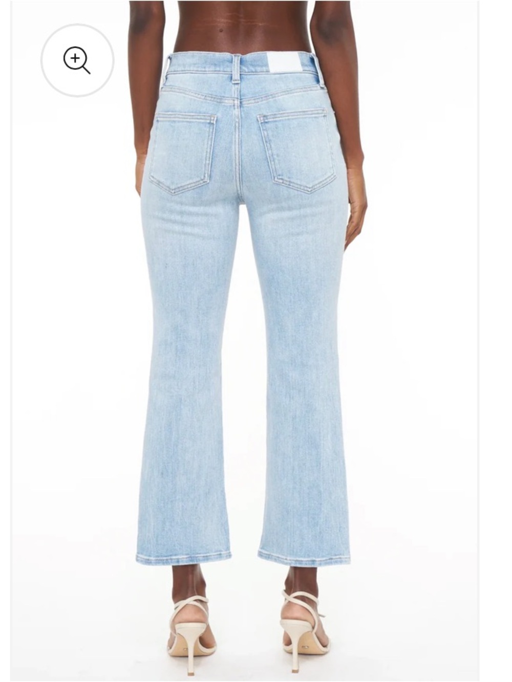 Pistola Lennon High-Rise Cropped Boot Flare Jeans Topanga Vintage Wash
